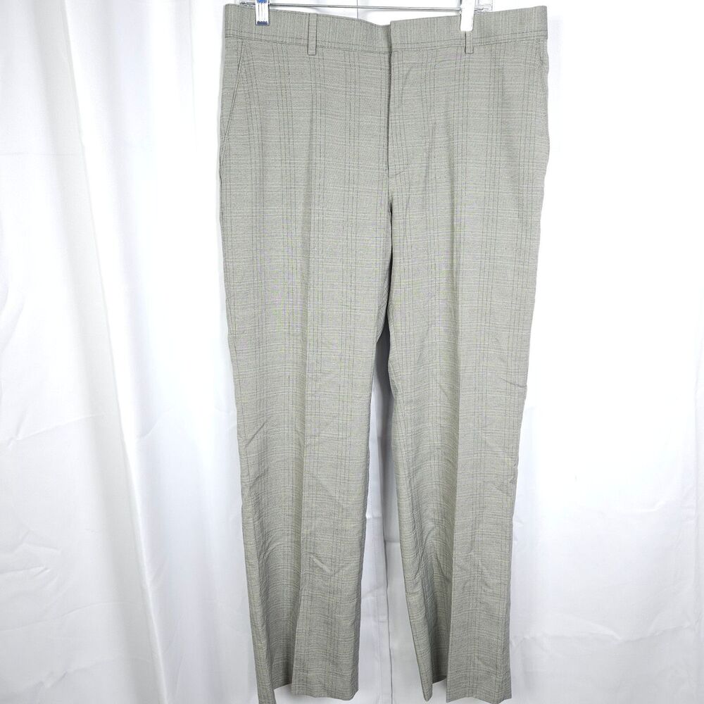 NWT Banana Republic Gray Tailored Fit Dress Pants‎ Mens 35x32